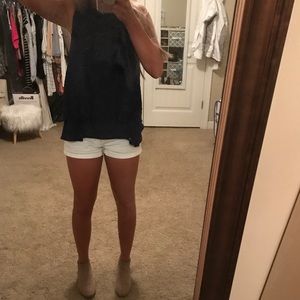 super cute navy blouse